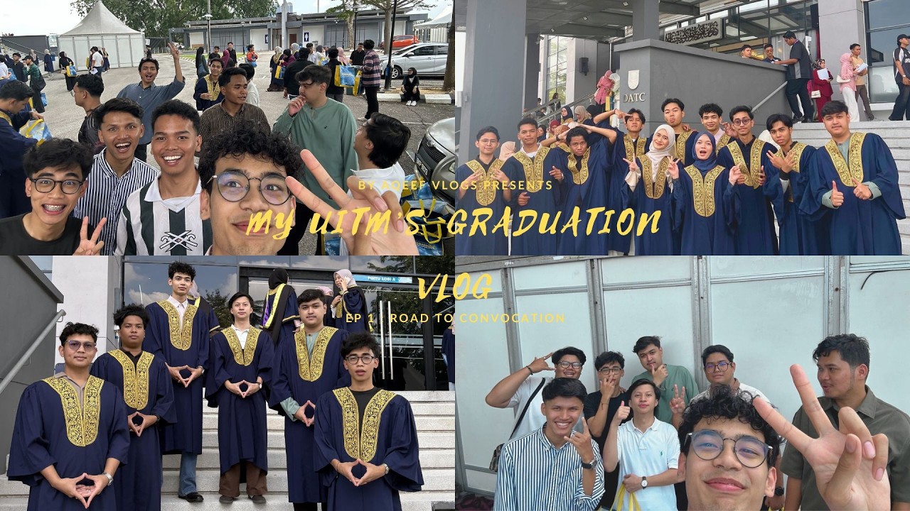 ROAD TO UITM'S 103RD CONVOCATION! | By Aqeef Vlogs - Convo Vlog Ep 1