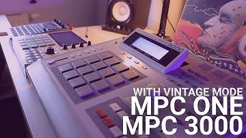 MPC 3000 vs MPC One - Sampling Comparison (With Vintage Mode)