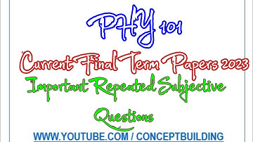 PHY101 vu Current Past Paper Important Repeated Questions