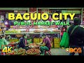 Baguio City Market Walk | 4K Walk at the Baguio City Public Market