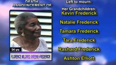 Florence Mildred Greene Frederick Long