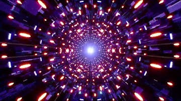 4K I Supernova Neon Tunnel I  I INFINITE LOOP I Relaxing Screensaver