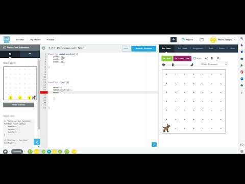 14- CodeHS 2.2.3Pancakes with Start