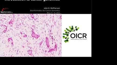 Introduction to Cancer Genomics