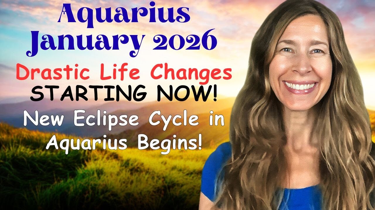 ECLIPSE IN YOUR SIGN BREWING! (and 7-Planets in Aquarius Pile-Up) FULL Aquarius January Horoscope.