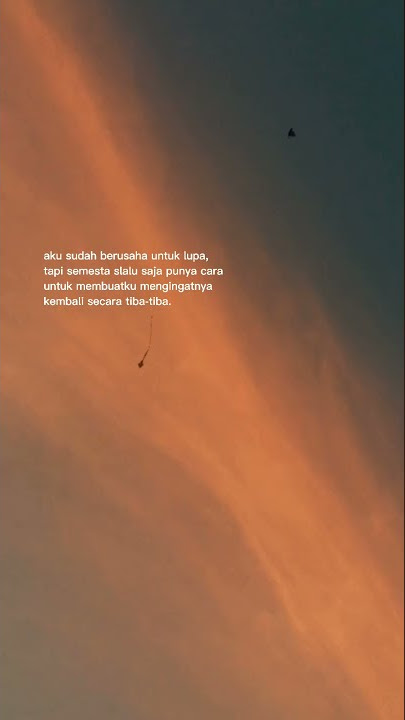 Story' wa aesthetic sad terbaru 20 detik || story' wa sad