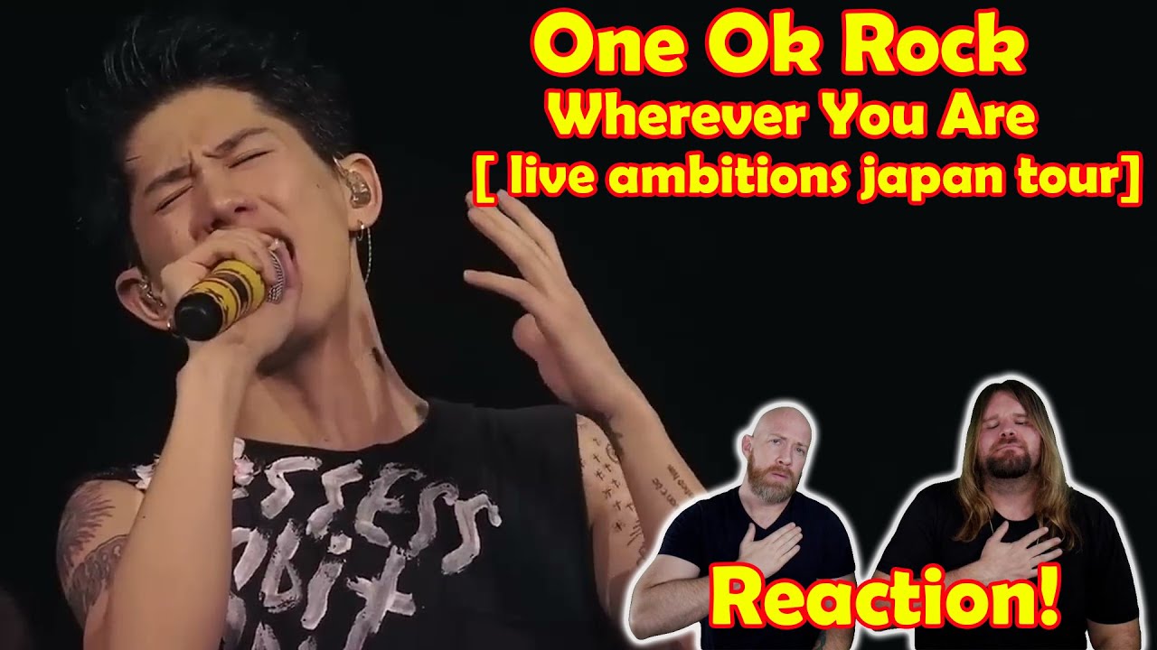 Реакция музыкантов на выступление One Ok Rock - Wherever You Are [ концертный тур Ambiances Japan]