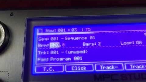 Mpc software tempo issues
