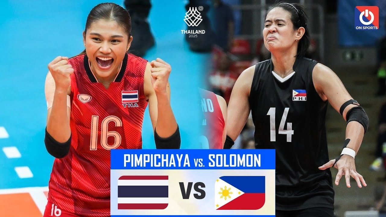 FULL HD | THAILAND vs. PHILIPPINES | Pimpichay vs. Solomon - Phô diễn đẳng cấp