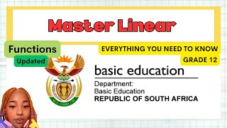 Grade 12: Linear |Functions| Everything you need to know Master Linear Functions In Grade 12 Algebra