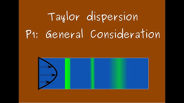 Taylor dispersion p1