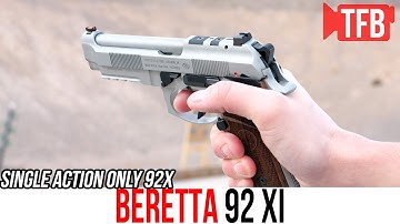 Cover Image for The NEW Single Action Only Beretta 92 Xi
