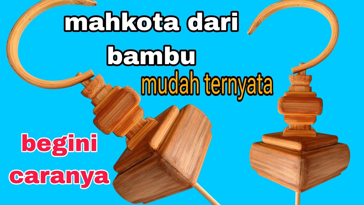 Membuat Pion & Gantungan Sangkar Full Bambu 👍🔥