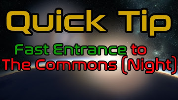 Star Citizen: Quick Tips - Fast Entrance to The Commons at MicroTech (Night Time)
