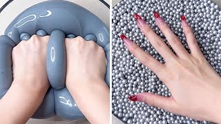 Most Relaxing and Satisfying Slime Videos #741 //Fast Version // Slimeing //