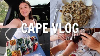 VLOG: last day on the cape, beach, dinner at Ginas!