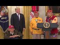 Navajo Code Talkers Honored at the White House