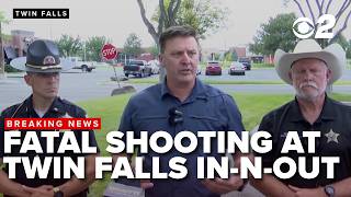 In-N-Out shooting in Twin Falls. Police Chief says suspected shooter is deceased