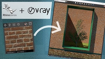 Brick Material Creation - VRay for Rhino 7