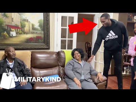 Mother of Marine flips out when her son taps her on the shoulder | Militarykind