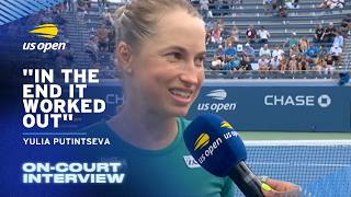 Yulia Putintseva On-Court Interview | 2026 US Open Round 1