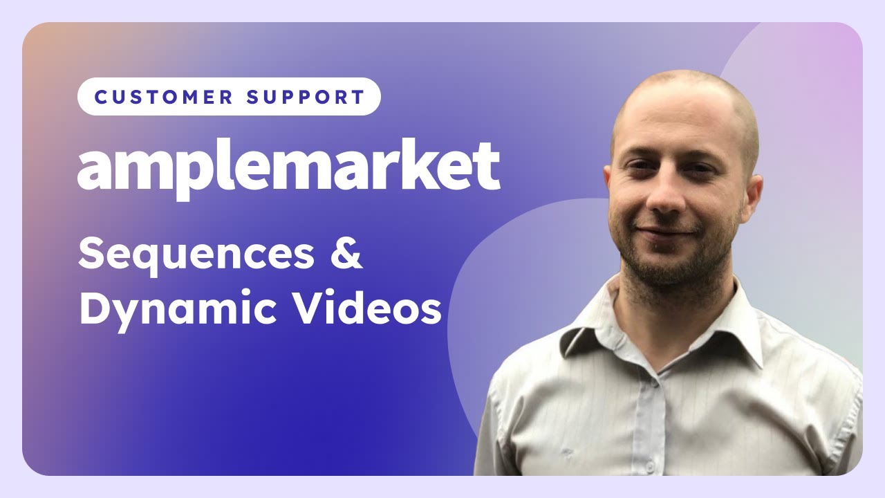 Amplemarket Sequence Tutorial - Send Dynamic Videos - YouTube