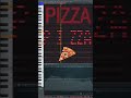 TURNING PIZZA 🍕 INTO SOUND IN FL STUDIO #flstudio #midi #musicexperiment
