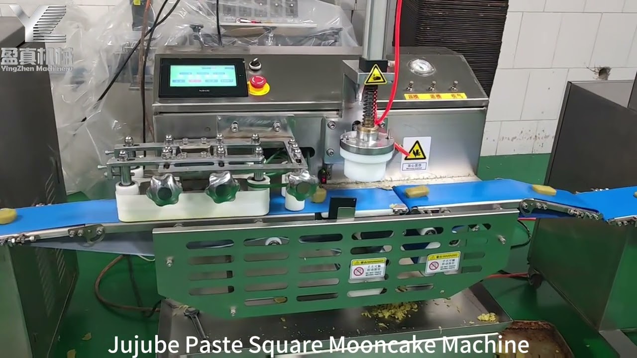 Jujube Paste Square Mooncake Machine