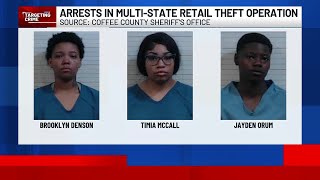 3 arrested in multi-state retail theft operation