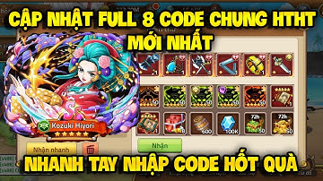 Cập Nhật 8 Code Huyền Thoại Hải Tặc Dùng Chung Mới Update | Sự Kiện Nhận Giftcode Tuần ALL Sever