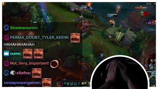 Tyler1 loses his mind (Rage) / with chat