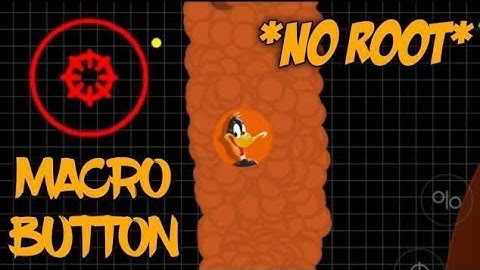 *TUTORİAL* NEW MACRO BUTTON (AGAR İO MOBİLE)