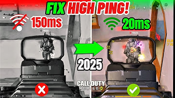 Hoe je een HOGE PING in COD MOBILE 2025 kunt verhelpen! | Top 10 manieren om een ​​HOGE PING in C...