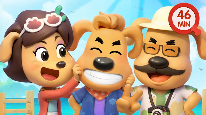 Best Family Moments | Fun Story | Police Cartoons for Kids | Sheriff Labrador