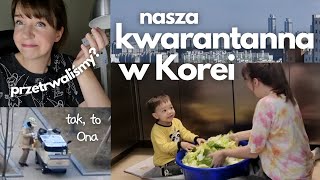 Nasz dzień W KOREI NA KWARANTANNIE - daily vlog z Korei - Pierogi z Kimchi