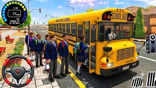 School Bus Driving Games City Coach 2026: Transport City Passenger Bus Driving - Android gameplay screenshot 1