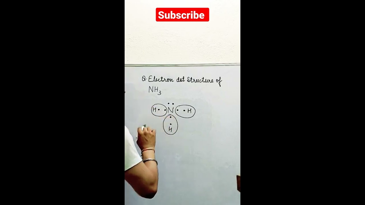 Lewis Structure of NH3 /CBSE/ICSE / 10th Chemistry / - youtube