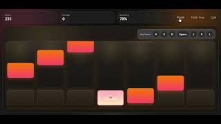 I built an AI-powered Piano Tiles game 🎹 | Rhythm Grid screenshot 2