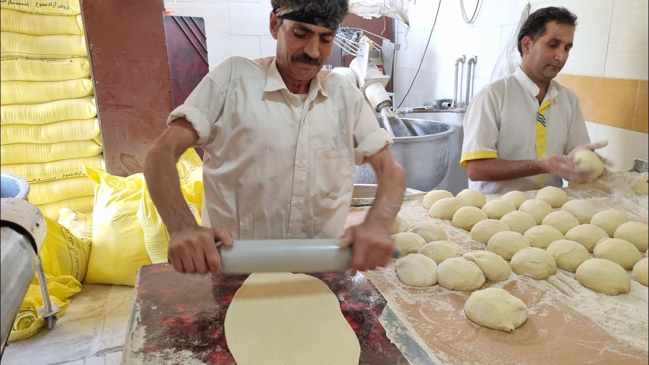 Wow! Baking Tafton Bread Baking Bread Baking Iranian Bread Food