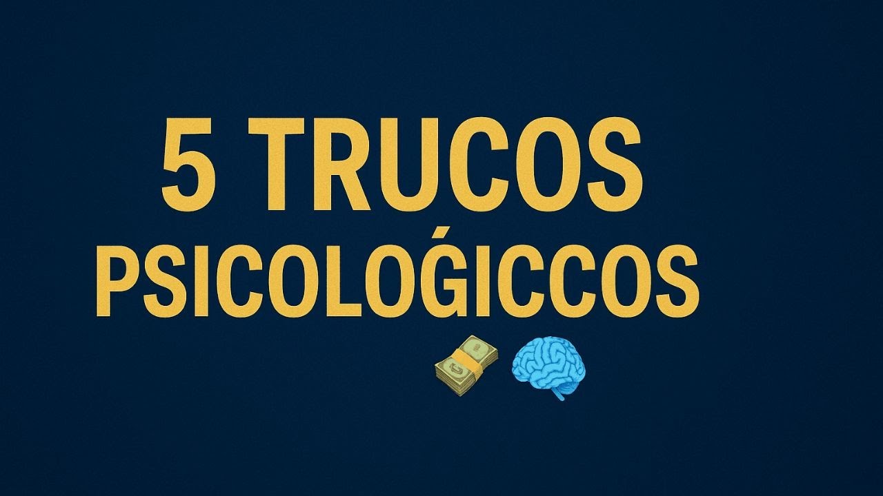 5 TRUCOS psicológicos para mejorar tu relación con el dinero - YouTube