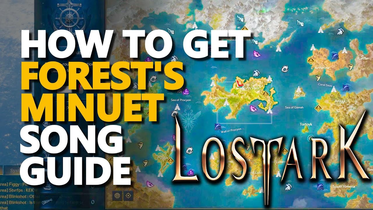 How to get Forest's Minuet Lost Ark Song