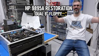 We restore the HP 9895 dual 8' diskette to play a Colossal Cave game! (ft. Usagi Electric)