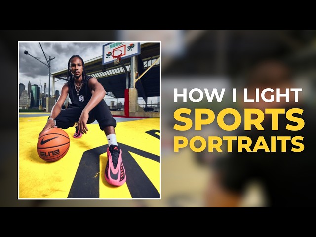 Create Magazine-Style Basketball Photos with Flash | Samuel Bouret