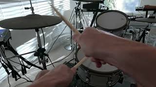 Rush YYZ drumset cover
