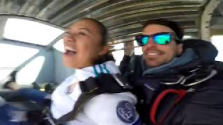 Jessie & Ruby's Skydiving part 1