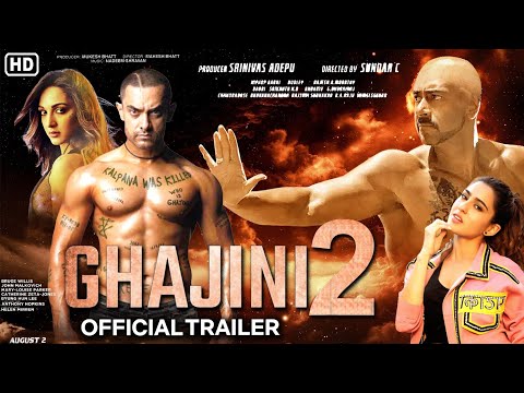Ghajini 2 movie Official Trailer Ajay Devgan, Aamir Khan, Kiara Advani, Sara Ali Khan