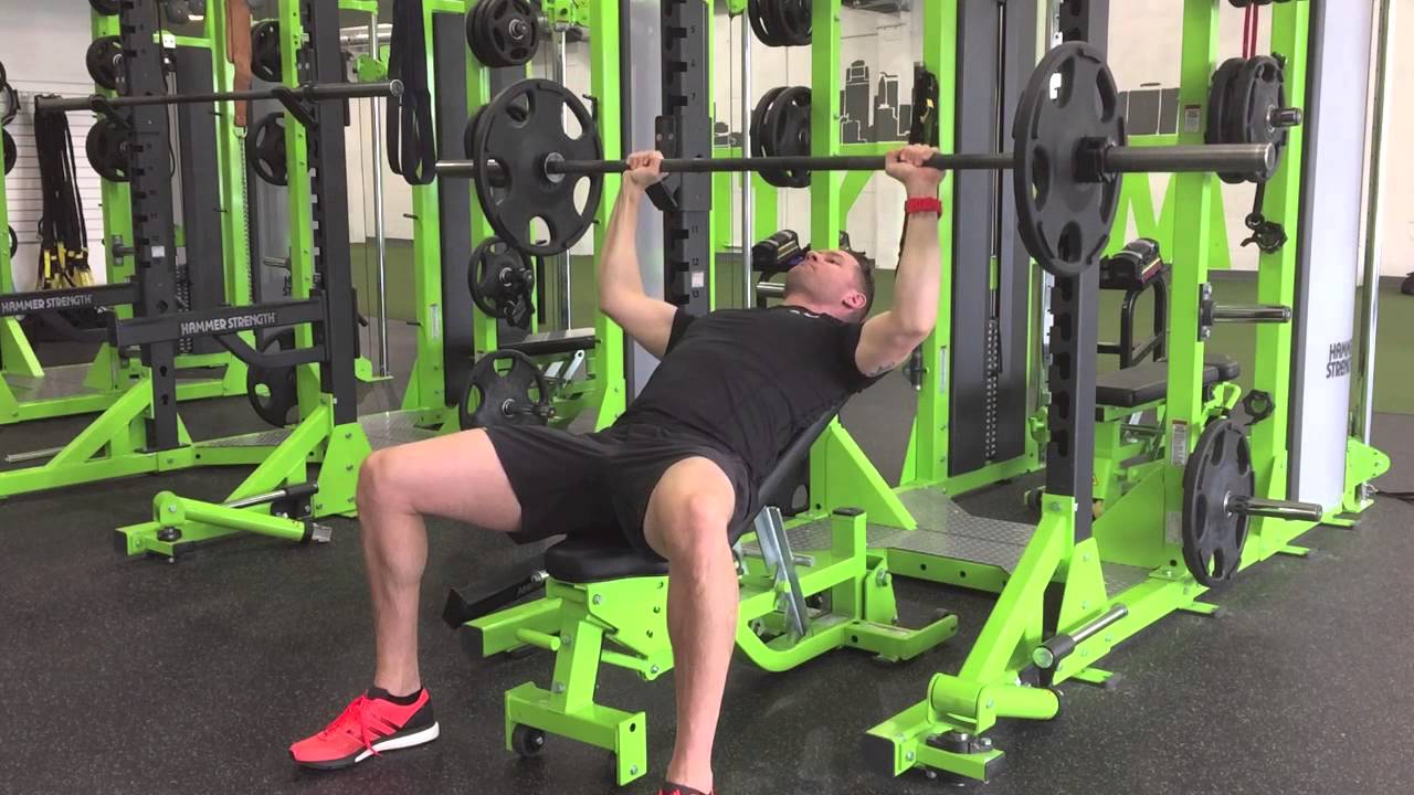 Barbell Bench Press Incline Bench YouTube