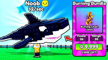 Starting Over as NOOB with RAREST LASSO in Roblox Raise Animals