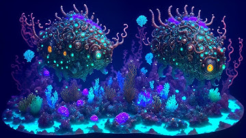 AI Relaxing Video (AI Abstract Animation Video)