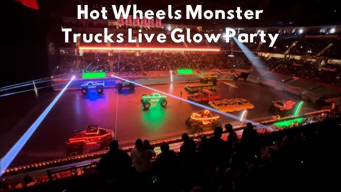 Hot Wheels Monster Trucks Live Glow Party - DFWChild